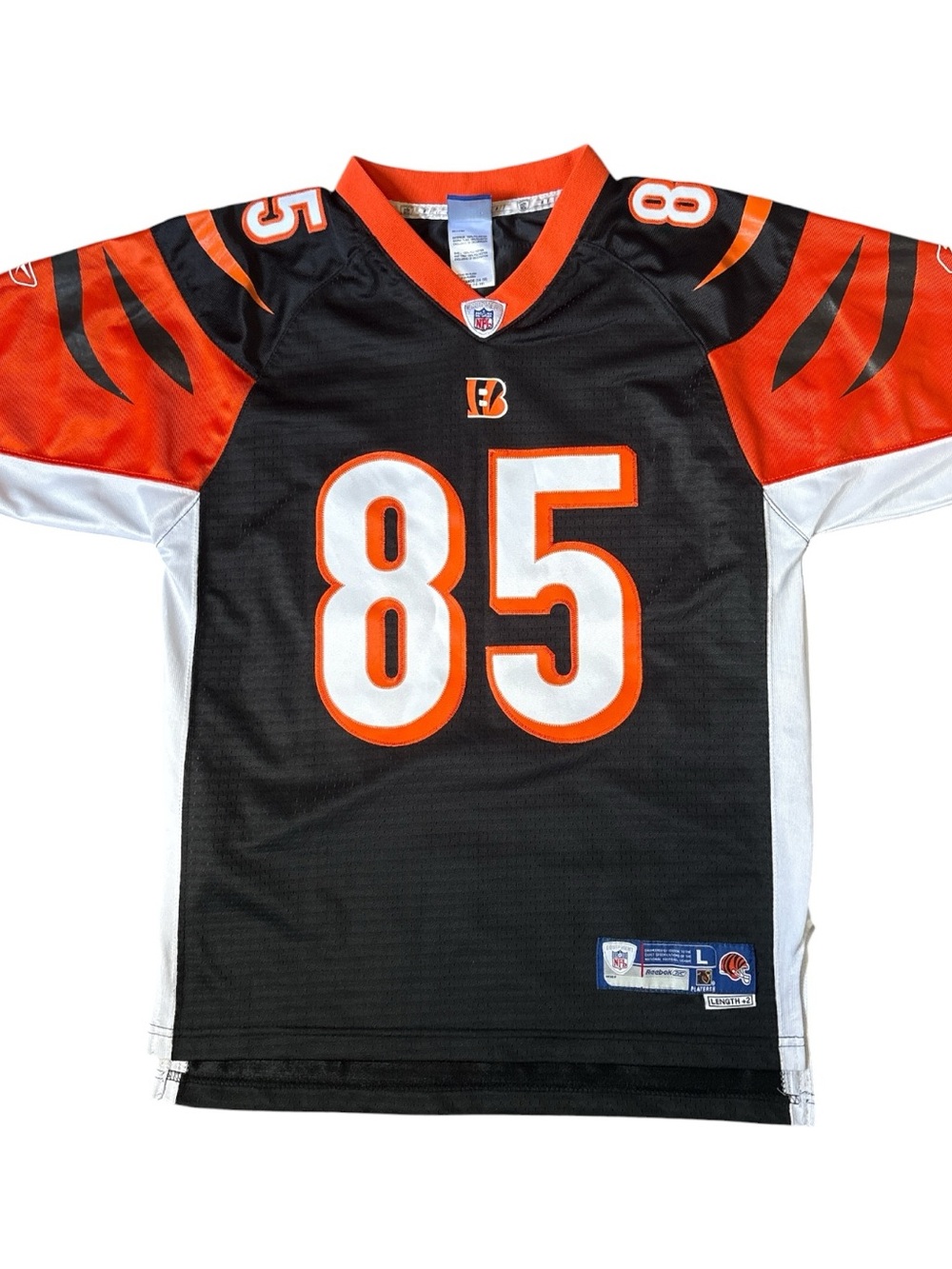 Cincinnati Bengals C. Johnson 85 Youth Large Jersey